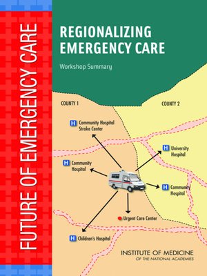 cover image of Regionalizing Emergency Care